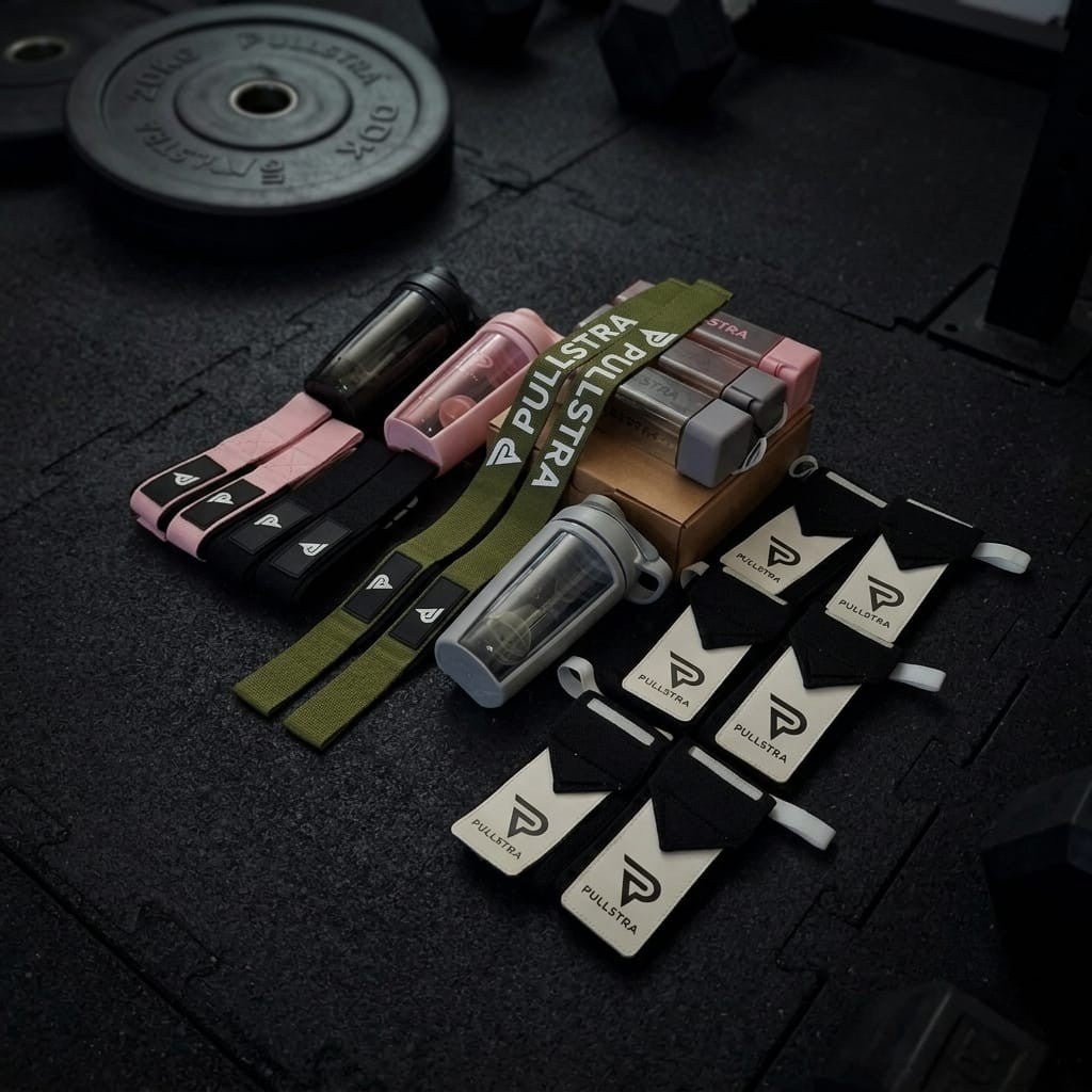 Pack Musculation Complet — Sangles, Bandes, Shakers et Bouteilles