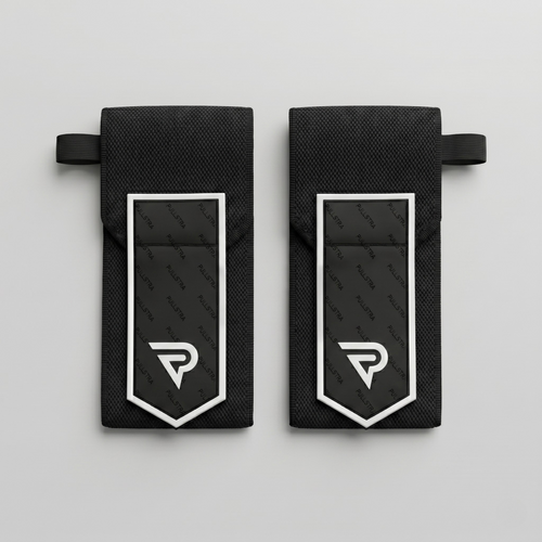 Bandes Poignet Pullstra Noire Premium vue haut