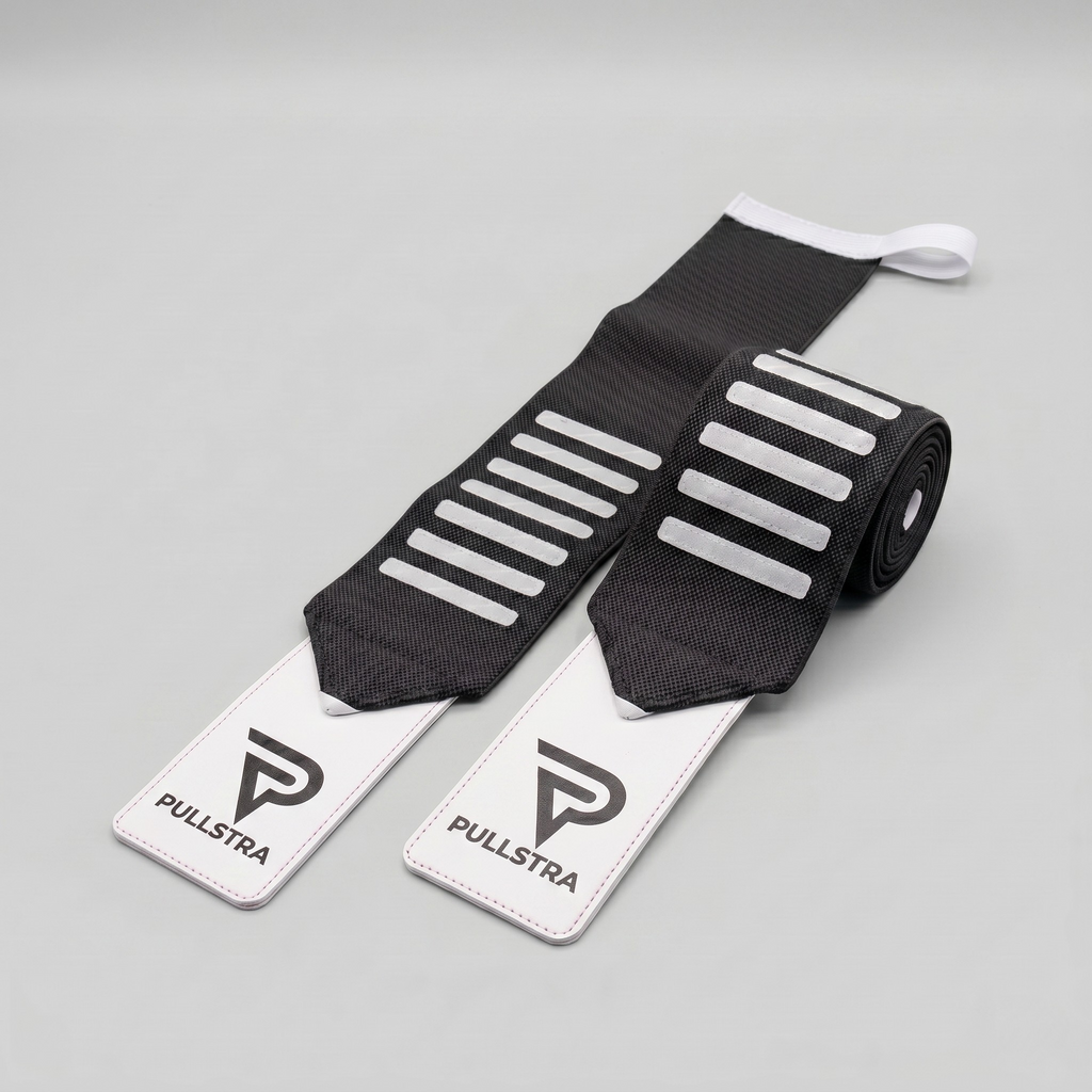 Bandes Poignet Pullstra Noire deplie
