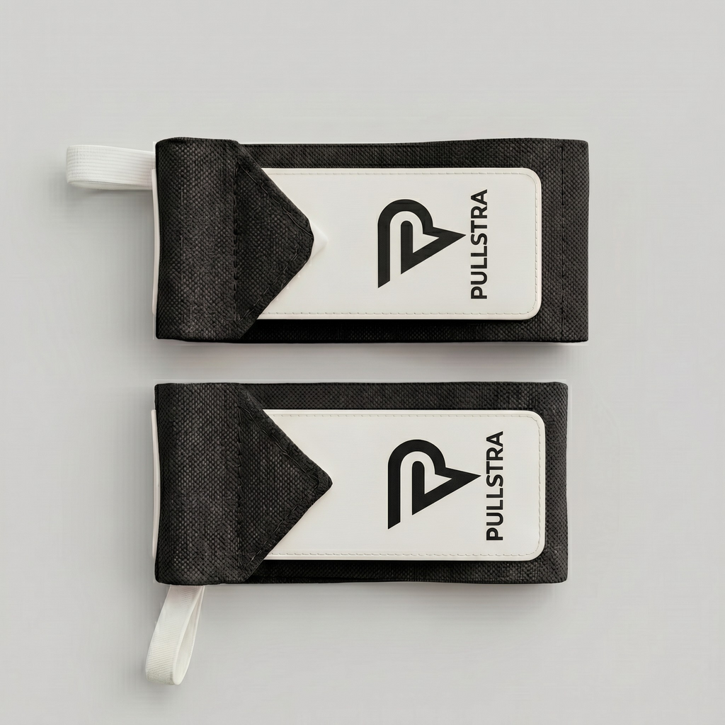 Bandes Poignet Pullstra Noire vue haut