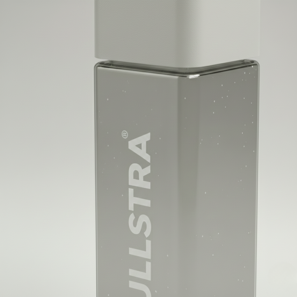 Bouteille Grise 500ml (zoom coté) - Pullstra