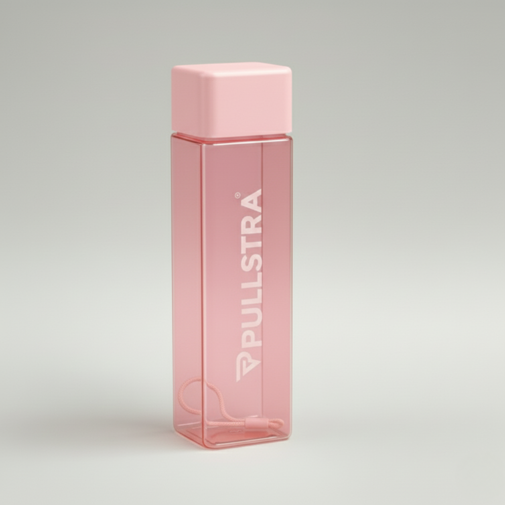 Bouteille Rose 500ml (face avant) - Pullstra