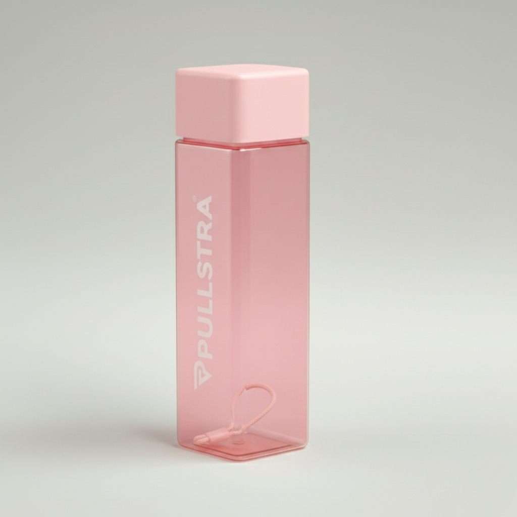 Bouteille Rose 500ml (vue coté) - Pullstra