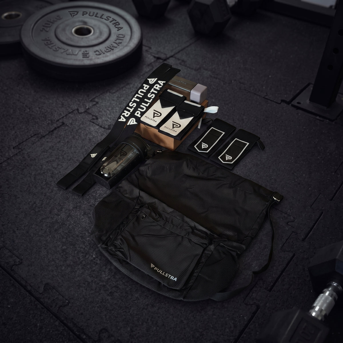 Coffret Musculation Noir 6 Pièces