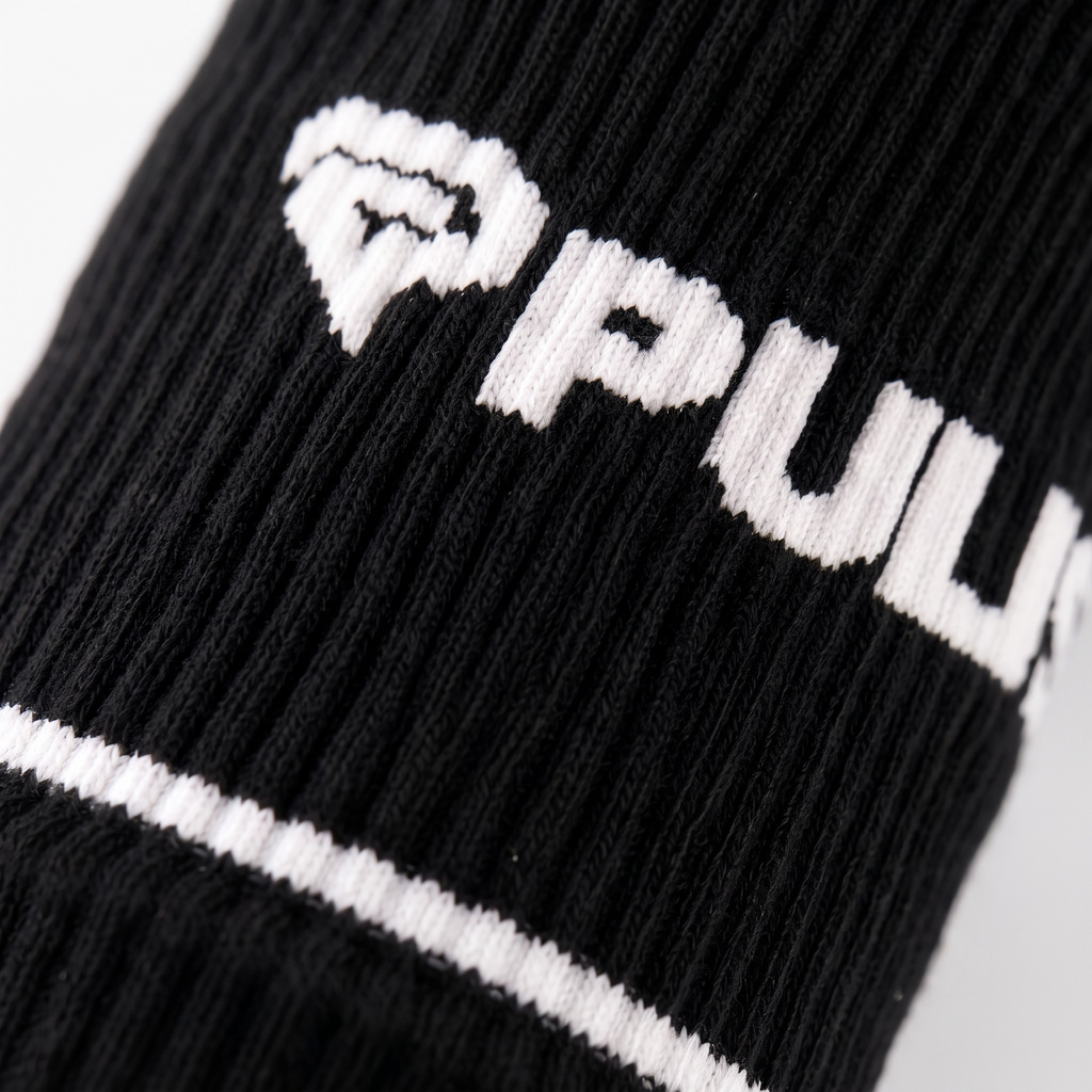 Poignet Éponge Sport Pullstra Noir Zoom