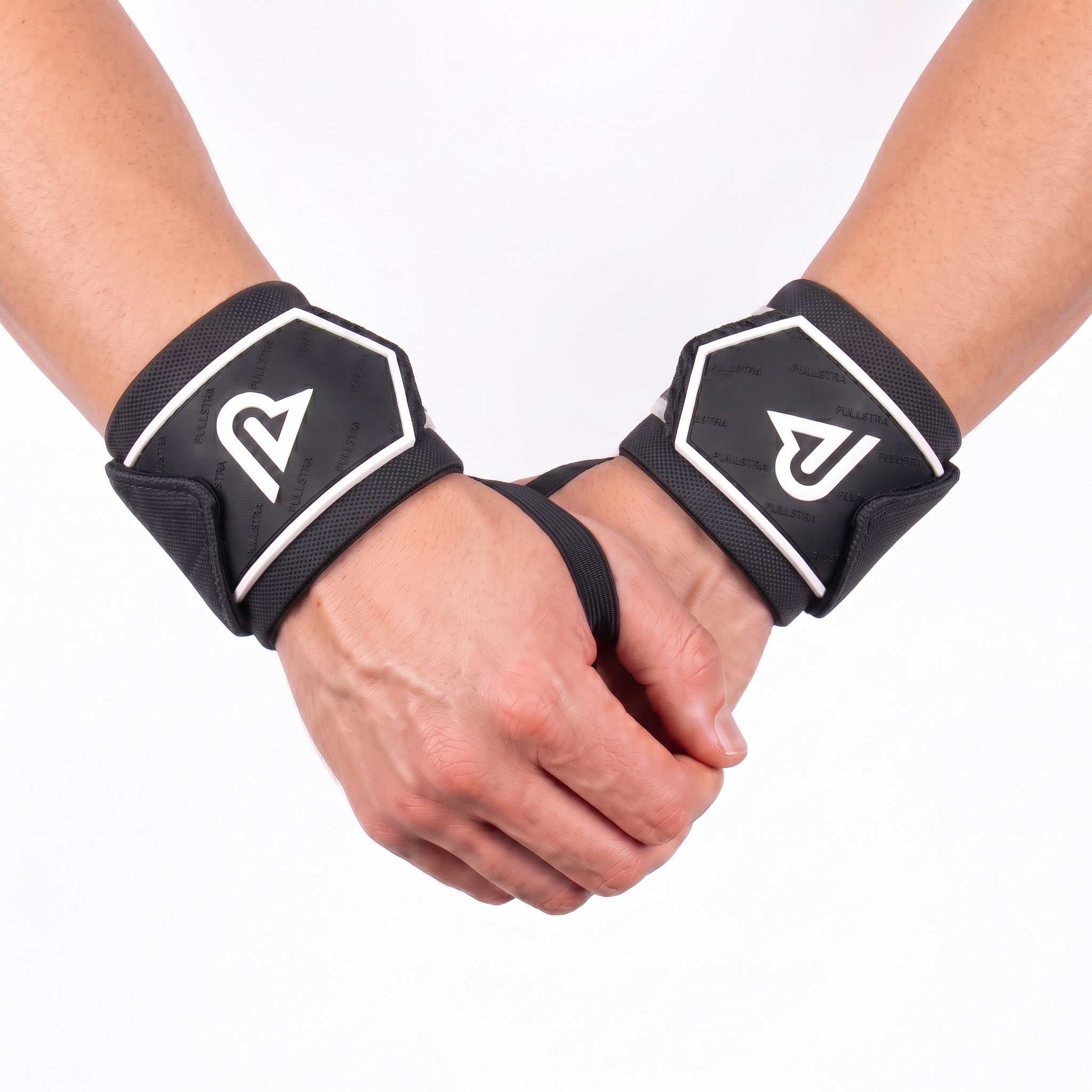Bandes de Poignets Pullstra Noires Premium