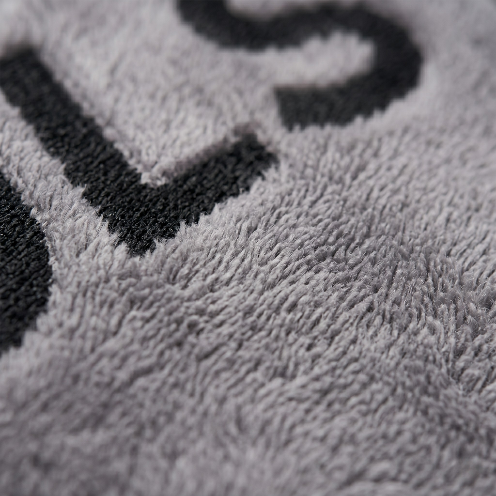 Serviette de Musculation Pullstra Grise texture