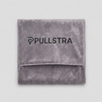 Serviette de musculation Pullstra grise – vue de dessus