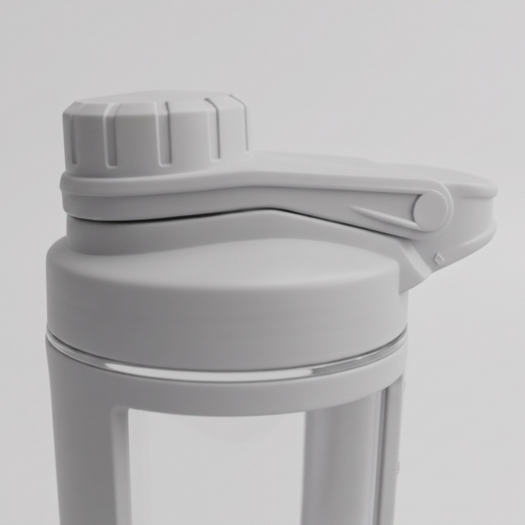 Shaker Pullstra Gris 500ml bouchon
