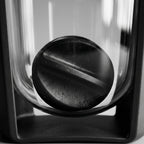 Shaker Pullstra Noir 500ml zoom boule