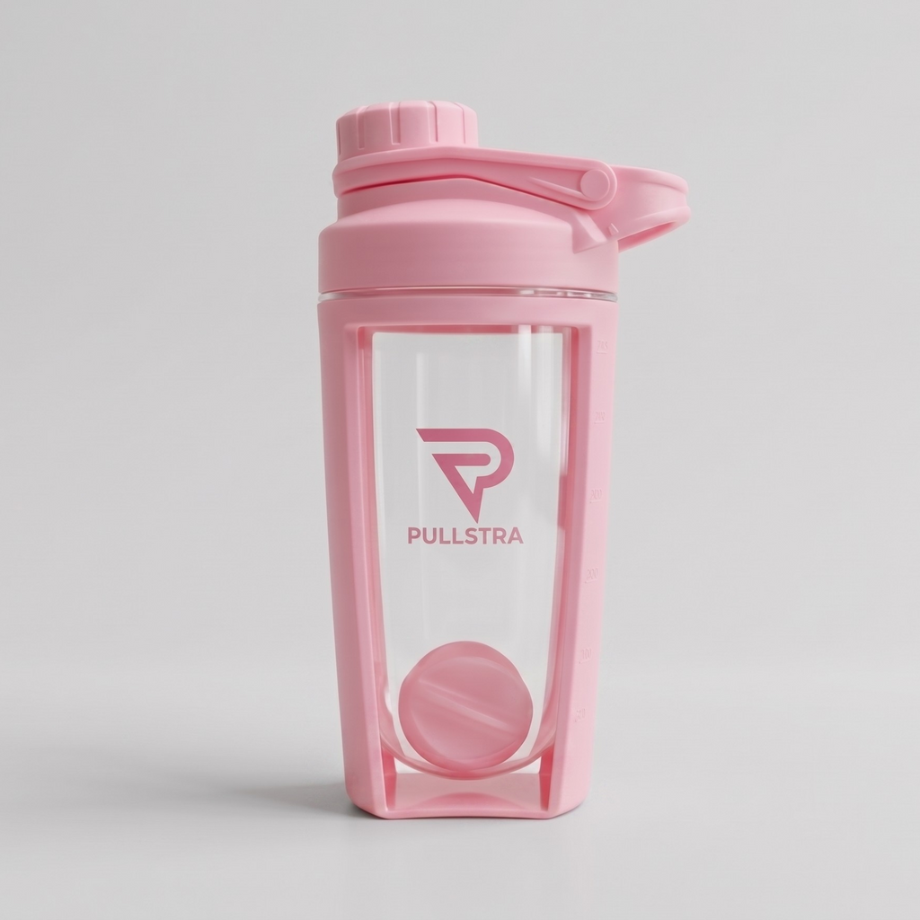 Shaker Pullstra Rose 500ml avant