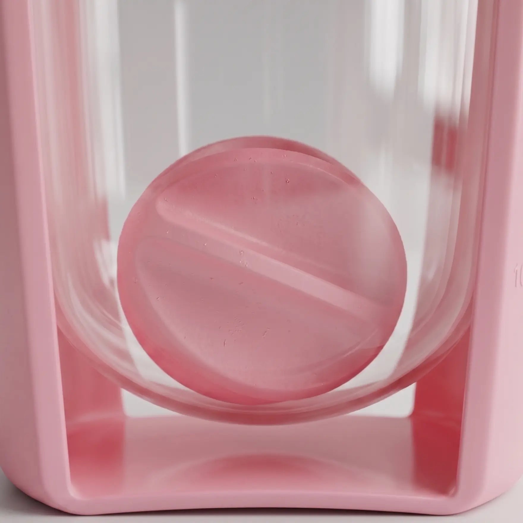 Shaker Pullstra Rose 500ml zoom boule