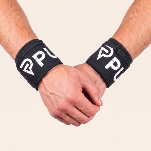 Bandes de Poignets Élite Pullstra Noires